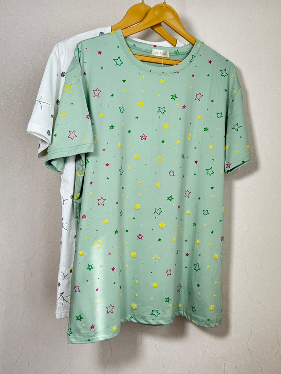 خرید تیشرت زنانه نخ پنبه اعلا نرم و لطیف