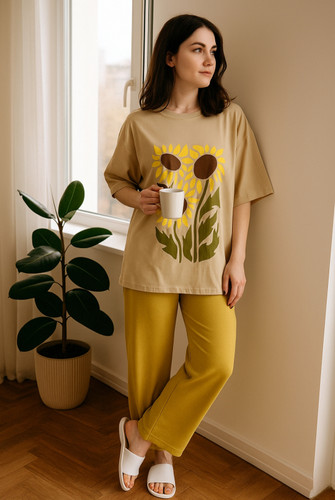 خرید ست لانگ و شلوار بگ زنانه