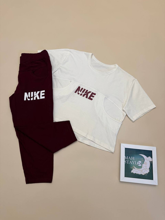 ست کراپ و شلوارک پنبه لاکرا لطیف با کشسانی