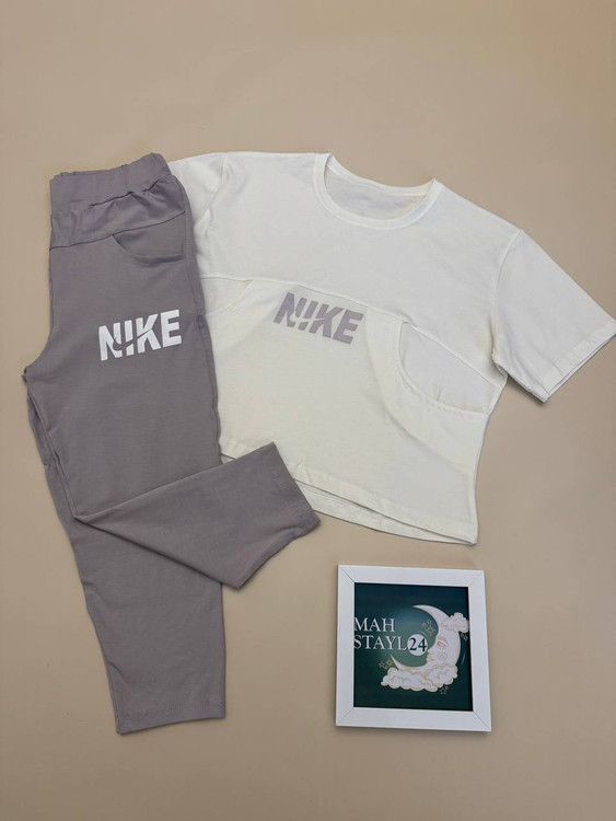 خرید ست کراپ و شلوارک زنانه لاکرا اسپرت لطیف با کیفیت