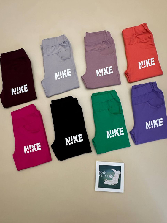 خرید ست کراپ و شلوارک برمودا نایک با بهترین تنوع رنگ