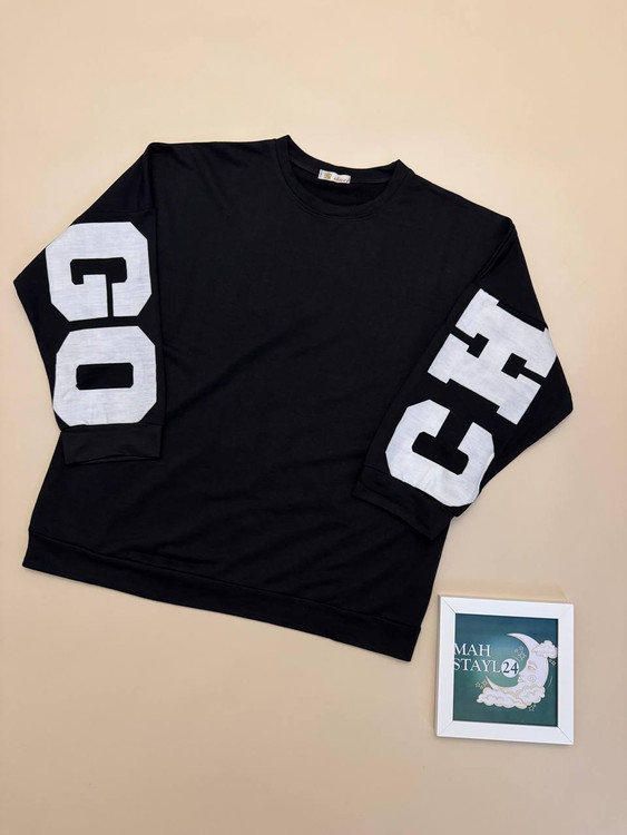 دورس زنانه اسپرت با چاپ انگلیسی و استایل شهری