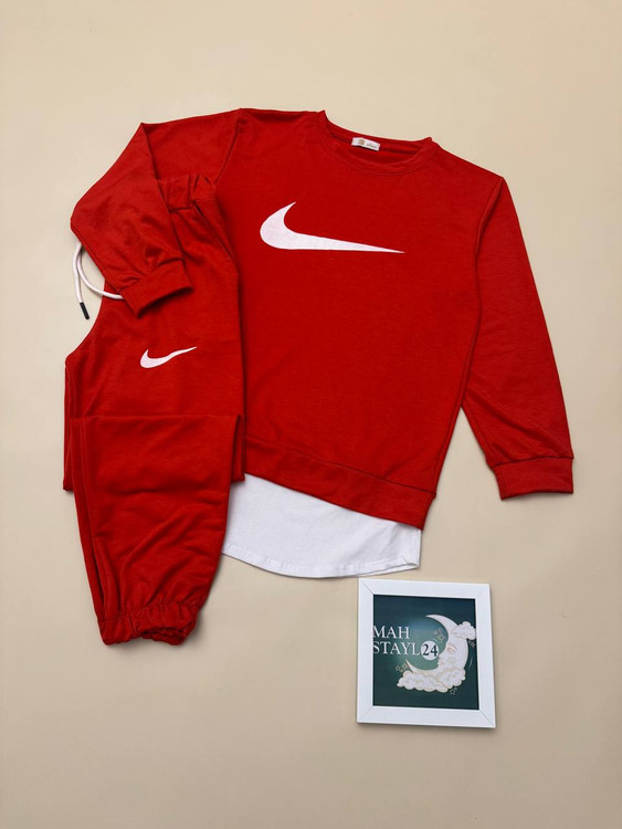 ست دورس و شلوار نایک زنانه اسپرت