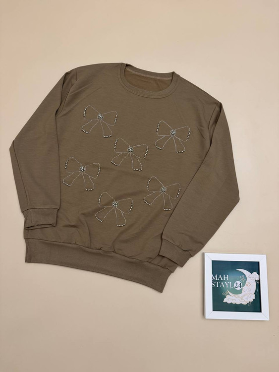 بلوز زنانه اسپان پنبه با طراحی خاص