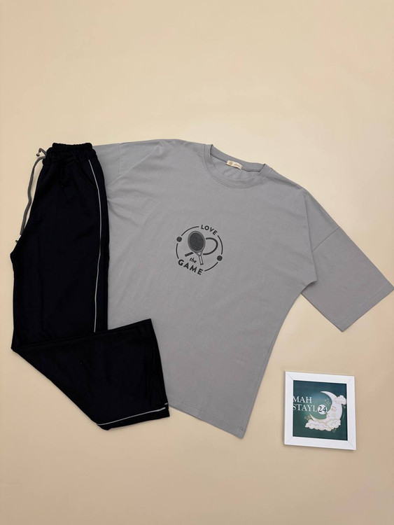 ست لباس زنانه با طرح تنیس